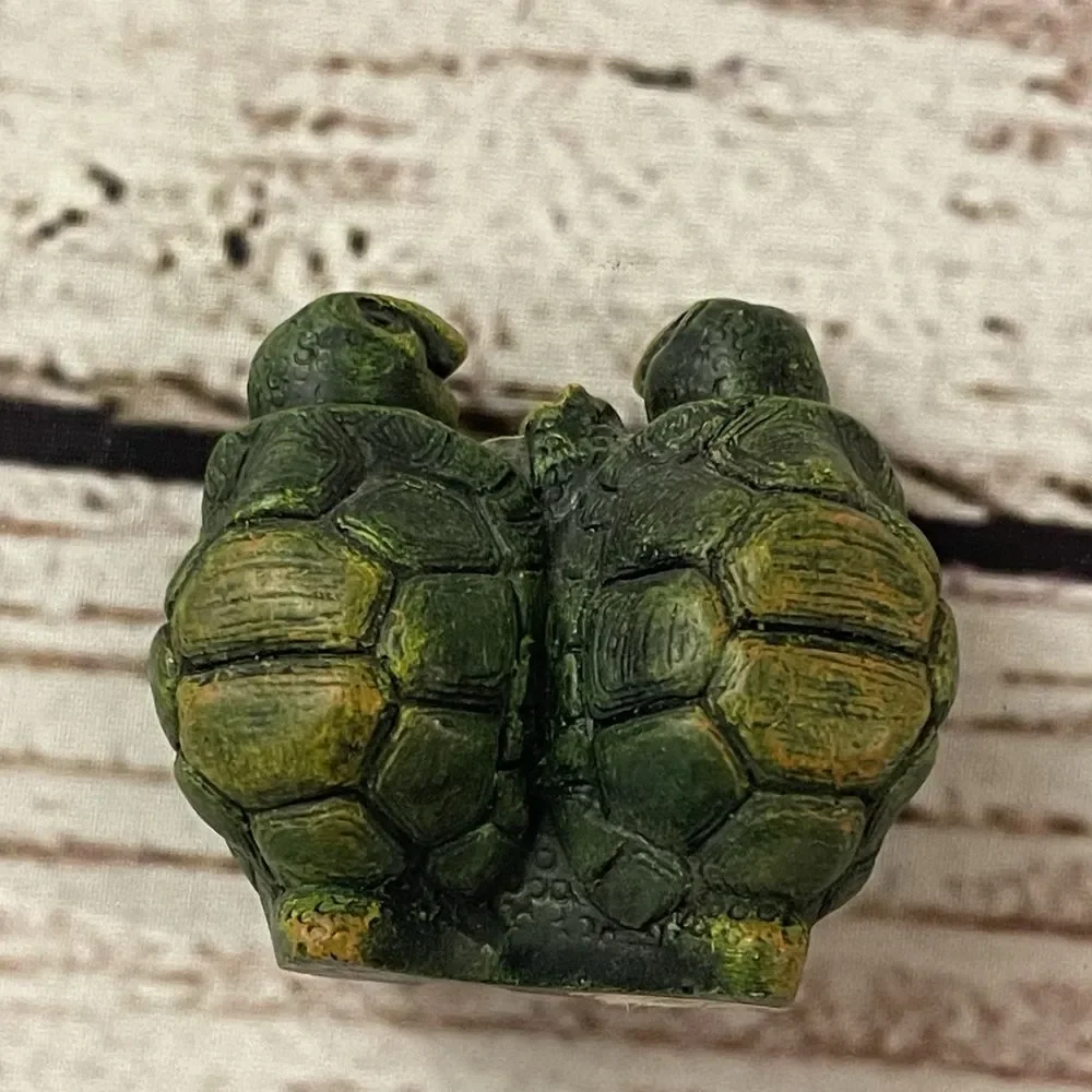 Turtle Tortoise Holland Figurine Miniatures Netherlands Japan Lot of 2 - Picture 9 of 9